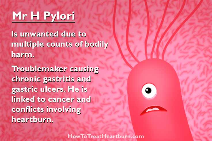 Helicobacter pylori and Heartburn