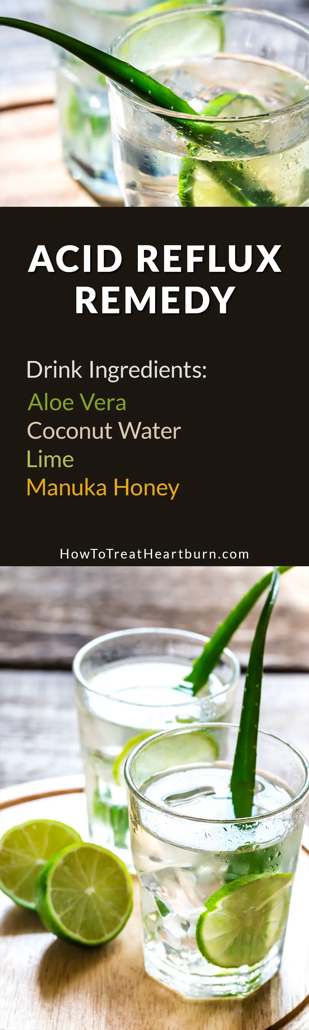 Aloe Vera and Coconut Water Drink Recipe For Heartburn ...