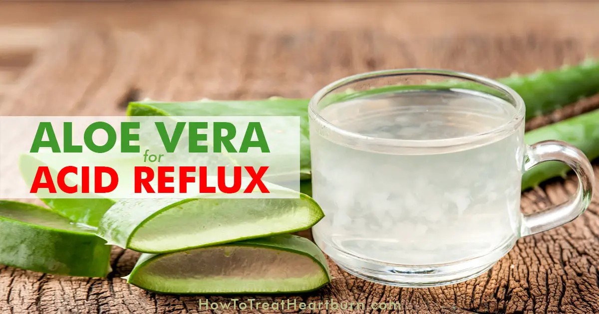 Aloe vera for heartburn and other acid reflux symptoms: Aloe vera can be used as a natural acid reflux remedy to provide heartburn relief and promote healing of the digestive tract. Check out the different ways aloe vera can be used for the relief of acid reflux symptoms.
