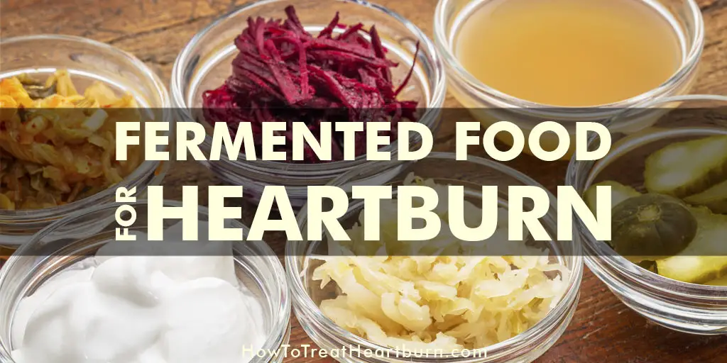 Lacto-Fermented Food For Heartburn: Lacto-fermented foods and beverages help prevent heartburn, acid reflux and GERD by introducing good gut bacteria to the digestive tract. improving good gut flora is one of the top natural acid reflux remedies available. This in-turn makes lacto-fermented food for acid reflux treatment one of the best ways possible to prevent chronic acid reflux otherwise known as GERD.