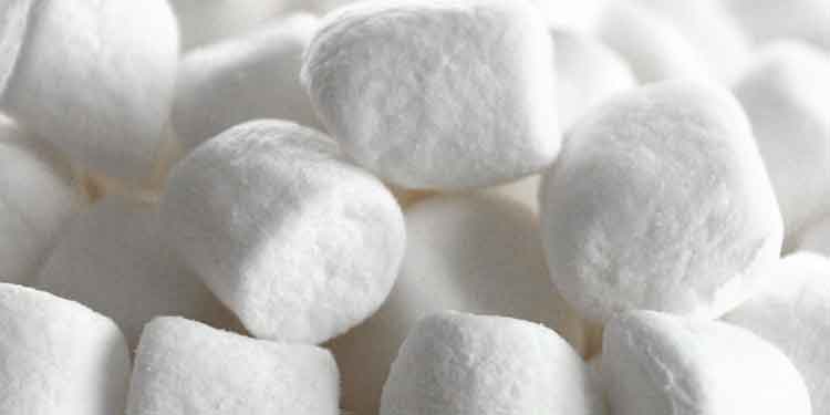 A pile of marshmallows.