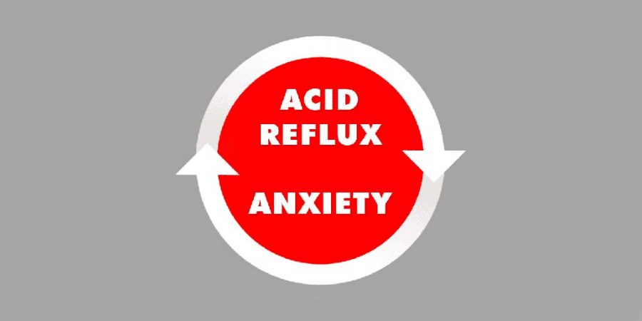 Acid reflux and anxiety can play off of each other creating a problematic cycle of mental and physical discomfort.
